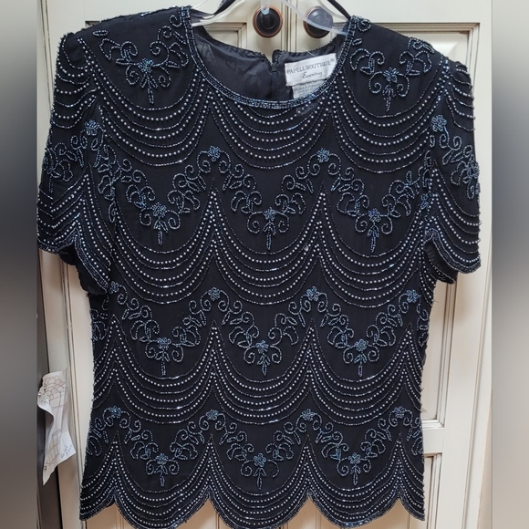 Papell Boutique Tops - Papell Boutique Evening Blouse